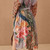 Vintage Peacock Printed Tunic Cotton Kimono