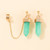 Metal Chain Earrings Set