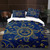 Boho Mandala Galaxy Ancient Sun Moon Duvet Cover Set - 200x200cm 3pcs