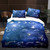 Boho Mandala Galaxy Ancient Sun Moon Duvet Cover Set - 200x200cm 3pcs