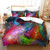 Galaxy Art Tie Dye Polyester Duvet Cover Set - 180x210cm 3pcs