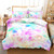 Galaxy Art Tie Dye Polyester Duvet Cover Set - 180x210cm 3pcs