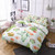 Garden Tropical Botanical Print Duvet Cover Set - 240x220cm 3pcs