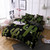 Garden Tropical Botanical Print Duvet Cover Set - 240x220cm 3pcs