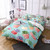 Garden Tropical Botanical Print Duvet Cover Set - 240x220cm 3pcs