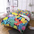 Garden Tropical Botanical Print Duvet Cover Set - 240x220cm 3pcs