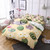 Garden Tropical Botanical Print Duvet Cover Set - 240x220cm 3pcs