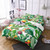 Garden Tropical Botanical Print Duvet Cover Set - 240x220cm 3pcs