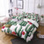 Garden Tropical Botanical Print Duvet Cover Set - 240x220cm 3pcs