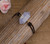 Double Point Gemstone Crystal Beads Leather Bracelet