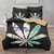 Cannabis Leaves Print Polyester Duvet Cover Set - 135x200cm 2pcs