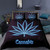 Cannabis Leaves Print Polyester Duvet Cover Set - 173x218cm 2pcs