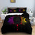 Boho Floral Moon Sun Eye Mandala Duvet Cover Set - 240x220cm 3pcs