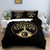 Boho Floral Moon Sun Eye Mandala Duvet Cover Set - 240x220cm 3pcs