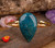 Natural Amethysts Crystal Teardrop Beads Gold Cuff Bracelet