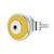 Guardian Eye 925 Sterling Silver Enamel Round Stud Earrings