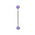 Opal Surgical Steel Cluster Ear Tragus Helix Cartilage Piercing