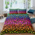 Bohemian Print Leopard Polyester with Pillowcase Bedding Set - 173x218cm 2pcs