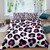 Bohemian Print Leopard Polyester with Pillowcase Bedding Set - 228x228cm 3pcs
