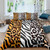 Bohemian Print Leopard Polyester with Pillowcase Bedding Set - 228x228cm 3pcs
