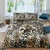 Bohemian Print Leopard Polyester with Pillowcase Bedding Set - 140x210cm 2pcs