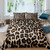 Bohemian Print Leopard Polyester with Pillowcase Bedding Set - 140x210cm 2pcs