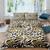 Bohemian Print Leopard Polyester with Pillowcase Bedding Set - 140x210cm 2pcs