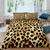 Bohemian Print Leopard Polyester with Pillowcase Bedding Set - 140x210cm 2pcs