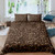 Bohemian Print Leopard Polyester with Pillowcase Bedding Set - 135x200cm 2pcs