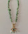 Boho Evil Eye Ceramic Beaded Clavicle Zircon Necklace
