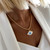Boho Evil Eye Ceramic Beaded Clavicle Zircon Necklace