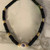 Boho Evil Eye Ceramic Beaded Clavicle Zircon Necklace