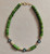 Boho Evil Eye Ceramic Beaded Clavicle Zircon Necklace