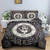 Divination Moon Sun Constellation Pattern Polyester Bedding Set - 173x218cm 2pcs