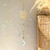 Moon Rainbow Maker Prism Hanging Crystal Suncatcher