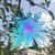 Snow Metal Hanging Decorative Wind Spinner Amulet