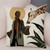 Tropical Plant Linen Geometric Soft Plush Pillow Case