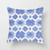 Retro Ethnic Style Geometric Jacquard Pillow Cover