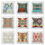 Retro Ethnic Style Geometric Jacquard Pillow Cover