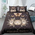 Moth Butterfly Moon Divination Style Duvet Cover Set - 240x210cm 3pcs