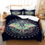 Moon Skull Youth Gothic Insect Print Polyester Duvet Cover Set - 200x200cm 3pcs