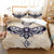 Moon Skull Youth Gothic Insect Print Polyester Duvet Cover Set - 200x230cm 3pcs