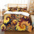 Boho Mandala with Yoga Chakra Art Print Duvet Cover Set - 240x210cm 3pcs