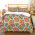 Boho Mandala with Yoga Chakra Art Print Duvet Cover Set - 240x210cm 3pcs
