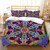 Boho Mandala with Yoga Chakra Art Print Duvet Cover Set - 200x230cm 3pcs