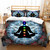 Boho Mandala with Yoga Chakra Art Print Duvet Cover Set - 200x230cm 3pcs