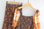 Vintage Cotton Puff Sleeve Crop Top & Maxi Skirt Set