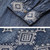 Boho Gypsy Embroidered Tunic Hippie Denim Loose Dress
