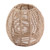 Boho Paper Rope Rattan Pendant Lamp Shade