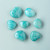 Amazonite Stone Heart Ornament - Ishka